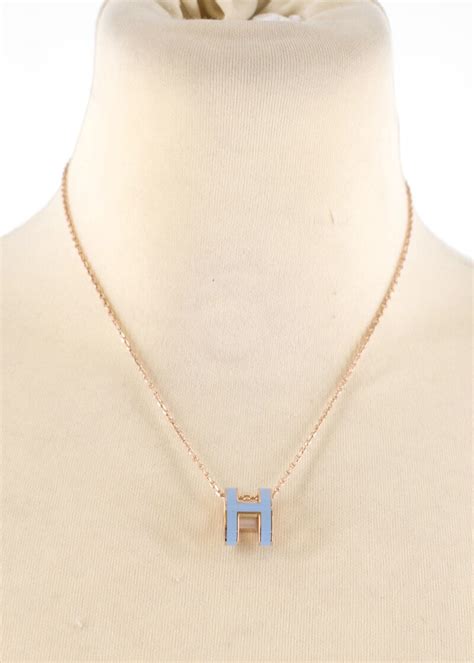 h pendant hermes|hermes pop h pendant necklace.